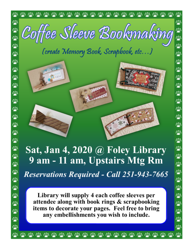 Coffee Sleeve Bookmaking (Create Memory Book, Scrapbook, etc.)