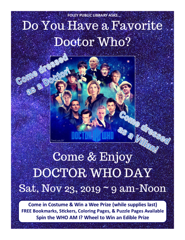 Dr. Who Day