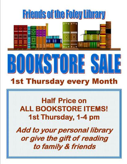 Friends of the Foley Library Bookstore Sale