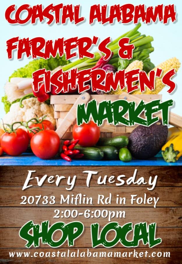 Coastal Alabama Farmers and Fishermans Market