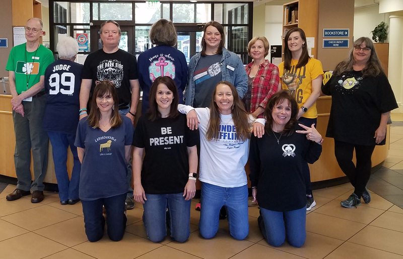 Favorite T-shirt/Silly Sock Friday!