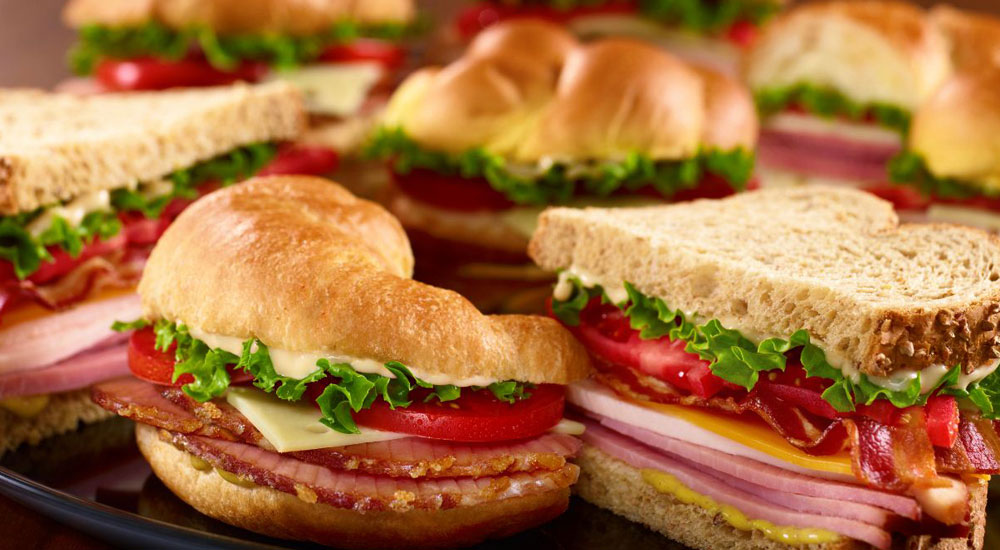 Honey Baked Ham and Café