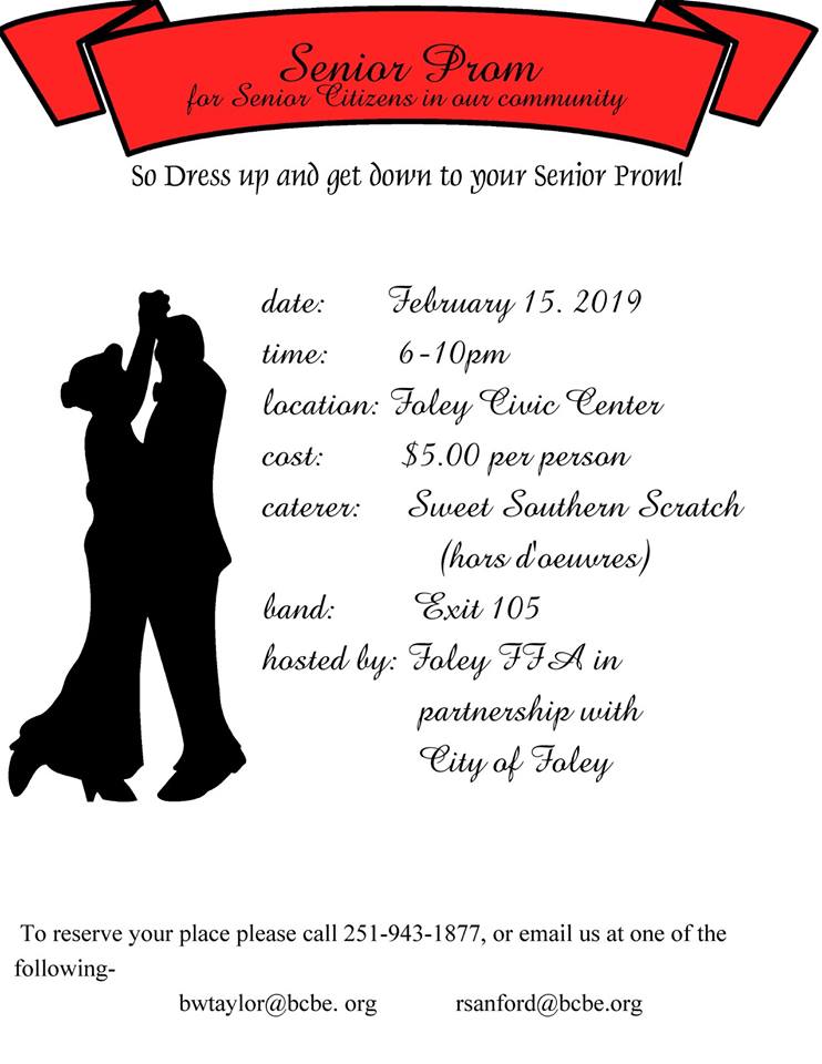 Senior Prom for Senior Citizens in our community